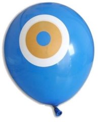 100'LÜ NAZAR BASKILI BALON