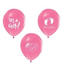 100'LÜ IT'S A GİRL BASKILI BABY SHOWER BALON