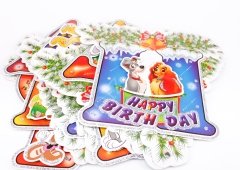 3 BOYUTLU HAPPY BİRTHDAY KARAKTERLİ YAZI