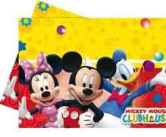 MİCKEY MOUSE KIRMIZI MASA ÖRTÜSÜ